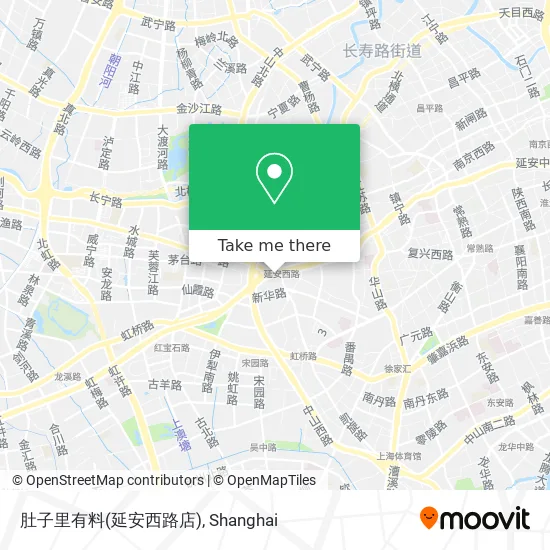 肚子里有料(延安西路店) map