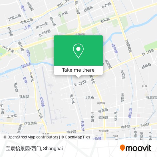 宝宸怡景园-西门 map
