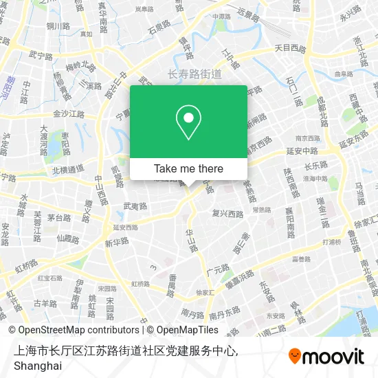 上海市长厅区江苏路街道社区党建服务中心 map