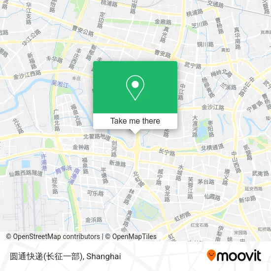 圆通快递(长征一部) map