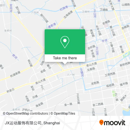 JX运动服饰有限公司 map