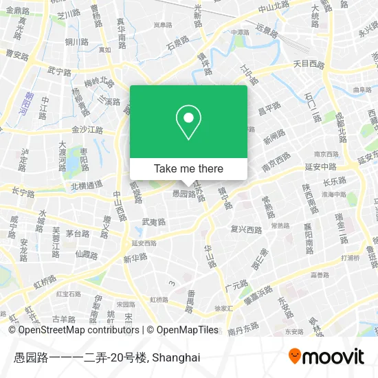 愚园路一一一二弄-20号楼 map