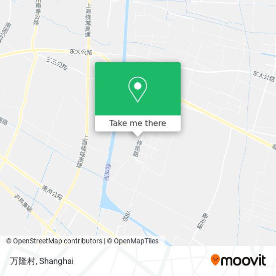万隆村 map