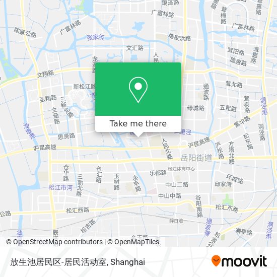 放生池居民区-居民活动室 map