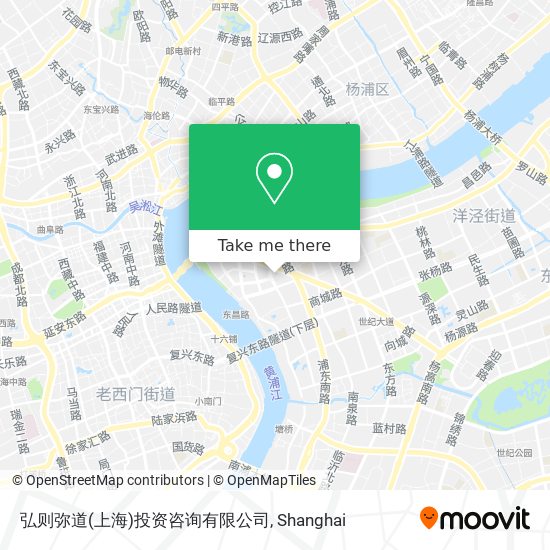 弘则弥道(上海)投资咨询有限公司 map