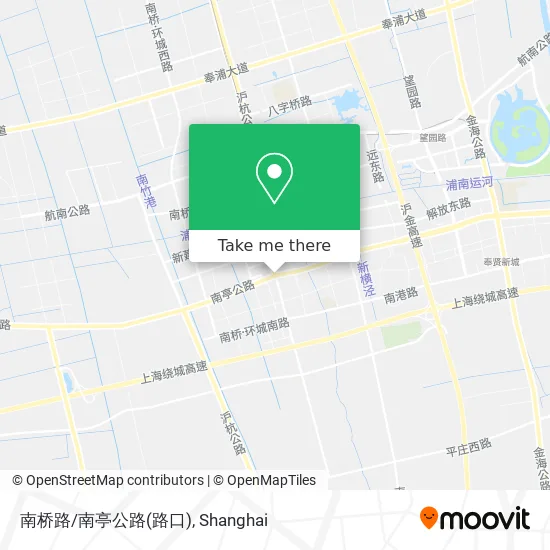 南桥路/南亭公路(路口) map