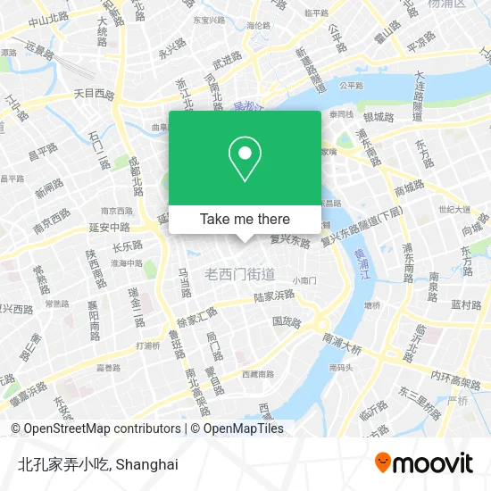 北孔家弄小吃 map