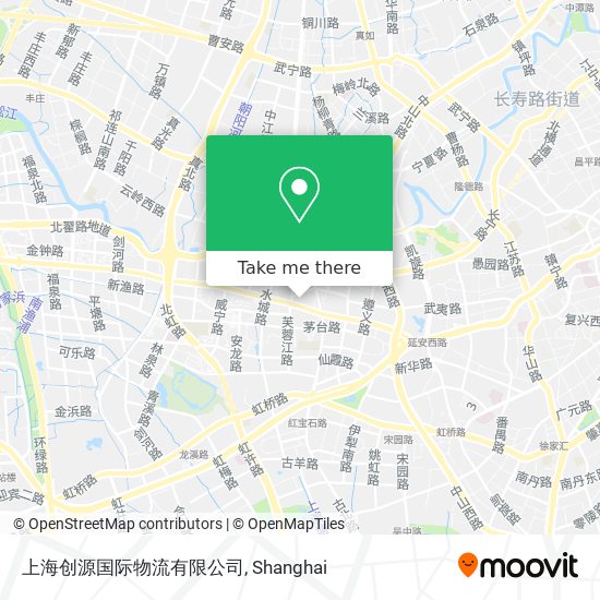 上海创源国际物流有限公司 map