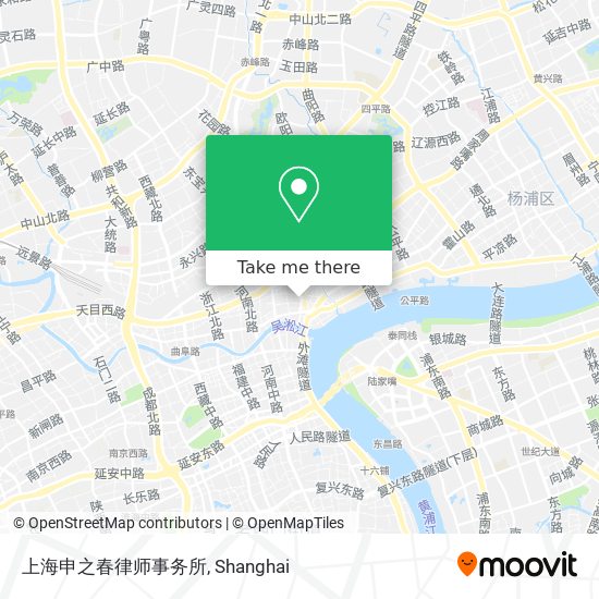 上海申之春律师事务所 map