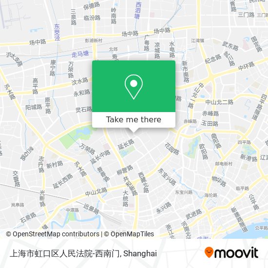 上海市虹口区人民法院-西南门 map