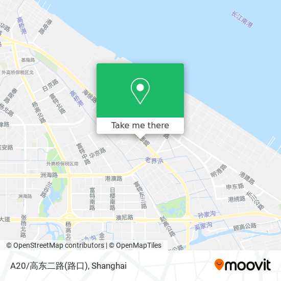 A20/高东二路(路口) map