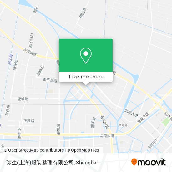弥生(上海)服装整理有限公司 map