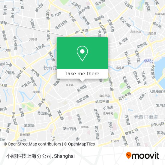 小能科技上海分公司 map