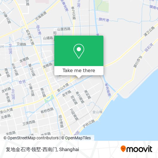 复地金石湾·领墅-西南门 map