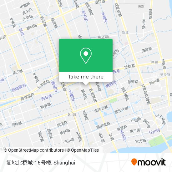 复地北桥城-16号楼 map