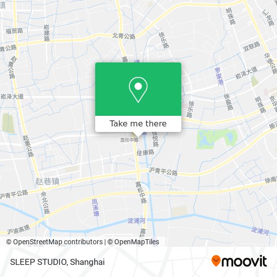 SLEEP STUDIO map