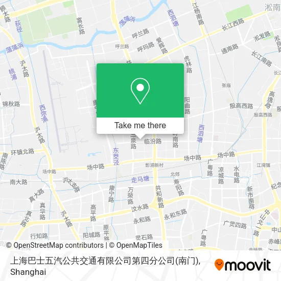 上海巴士五汽公共交通有限公司第四分公司(南门) map