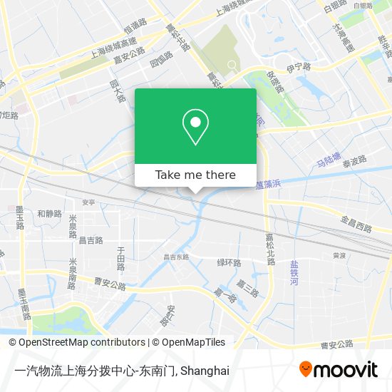 一汽物流上海分拨中心-东南门 map