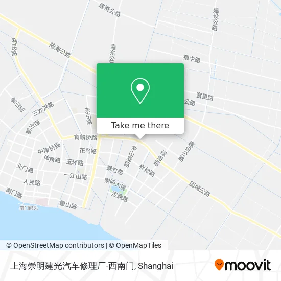 上海崇明建光汽车修理厂-西南门 map
