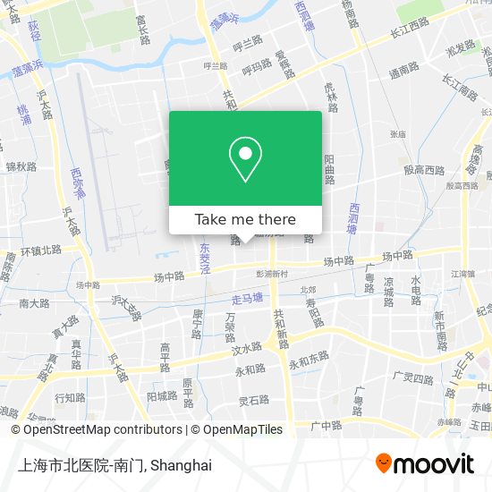 上海市北医院-南门 map