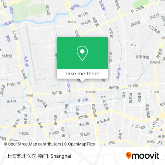 上海市北医院-南门 map