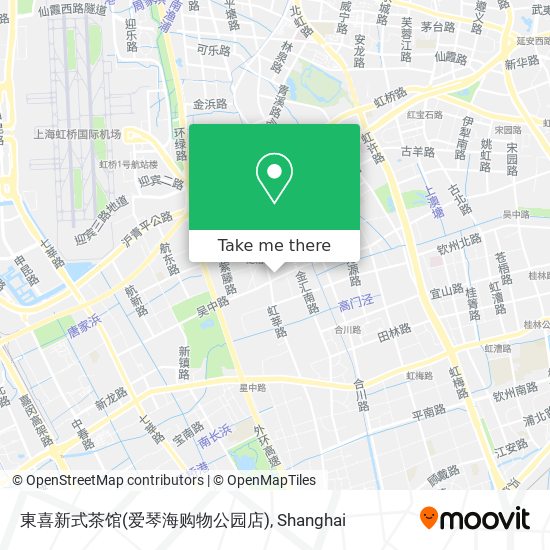 東喜新式茶馆(爱琴海购物公园店) map