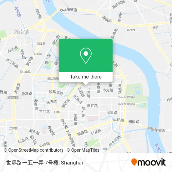 世界路一五一弄-7号楼 map