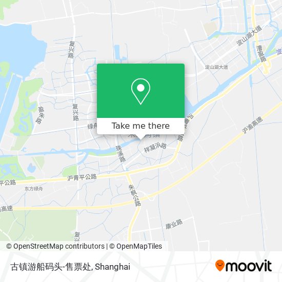 古镇游船码头-售票处 map