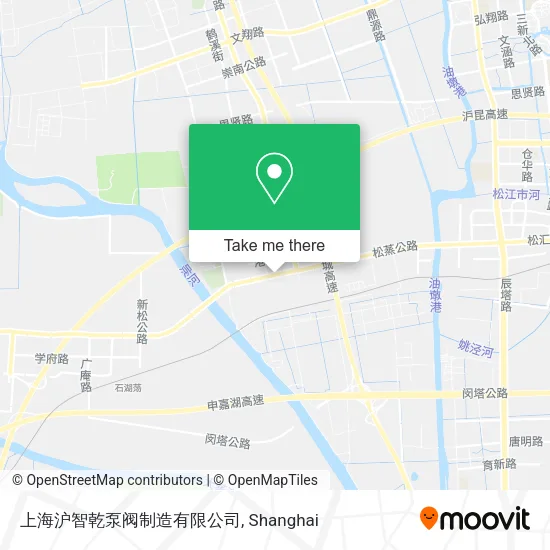 上海沪智乾泵阀制造有限公司 map