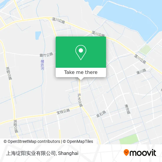 上海绽阳实业有限公司 map