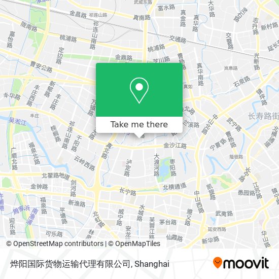 烨阳国际货物运输代理有限公司 map