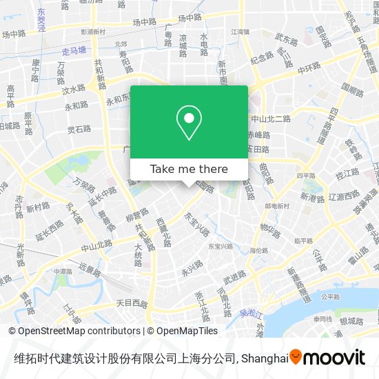 维拓时代建筑设计股份有限公司上海分公司 map