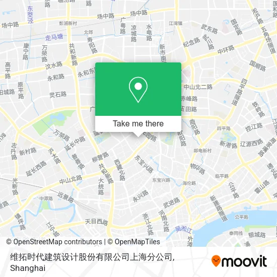 维拓时代建筑设计股份有限公司上海分公司 map