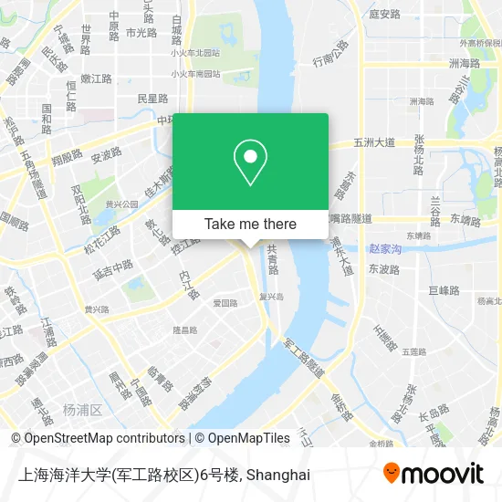 上海海洋大学(军工路校区)6号楼 map
