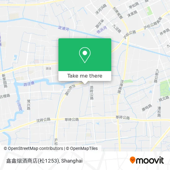 鑫鑫烟酒商店(松1253) map