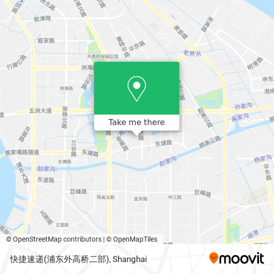 快捷速递(浦东外高桥二部) map