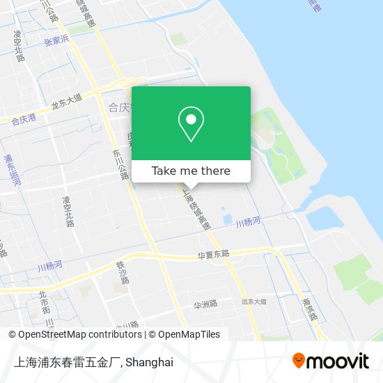 上海浦东春雷五金厂 map