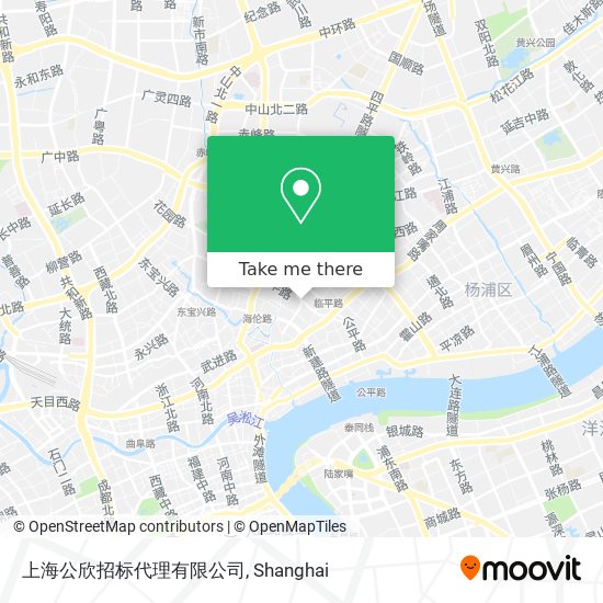 上海公欣招标代理有限公司 map