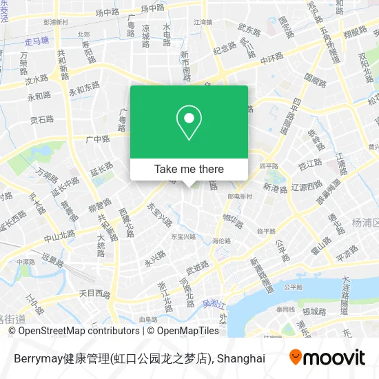 Berrymay健康管理(虹口公园龙之梦店) map