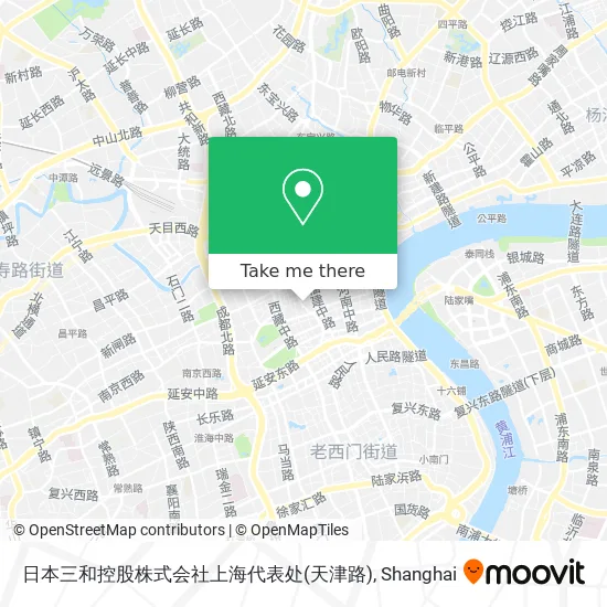 日本三和控股株式会社上海代表处(天津路) map