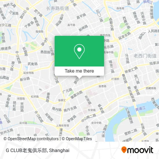 G CLUB老鬼俱乐部 map
