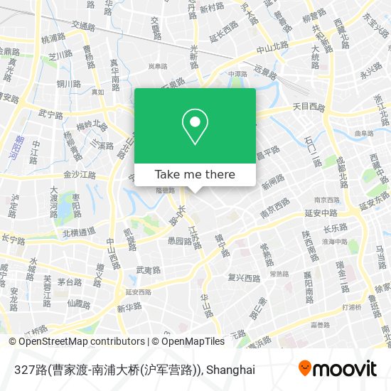 327路(曹家渡-南浦大桥(沪军营路)) map