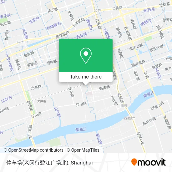 停车场(老闵行碧江广场北) map
