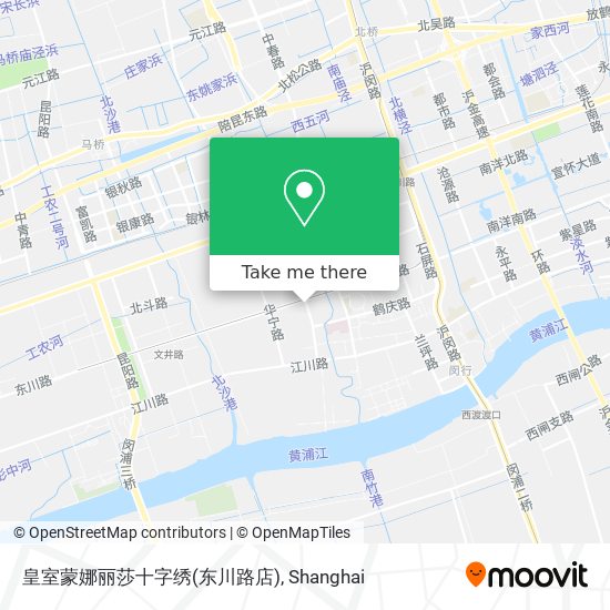 皇室蒙娜丽莎十字绣(东川路店) map