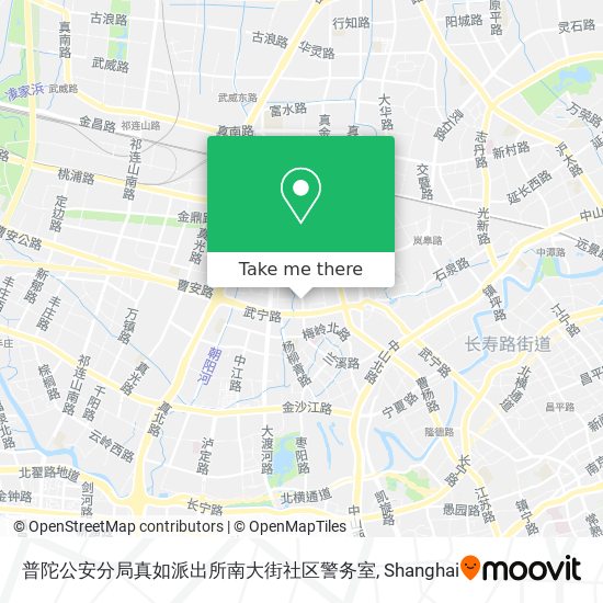 普陀公安分局真如派出所南大街社区警务室 map
