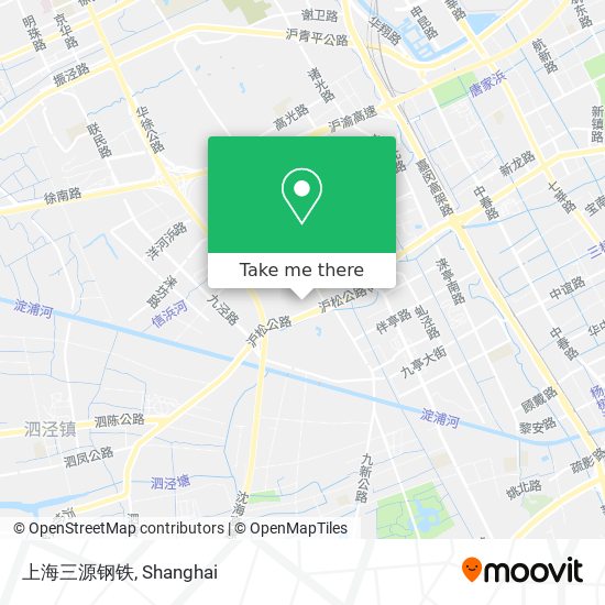 上海三源钢铁 map