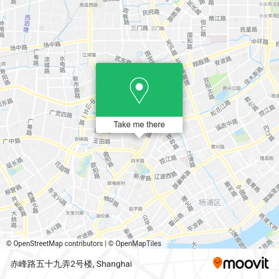 赤峰路五十九弄2号楼 map