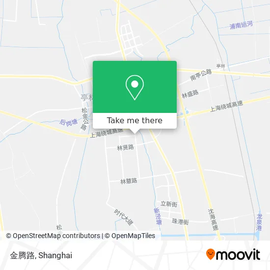 金腾路 map