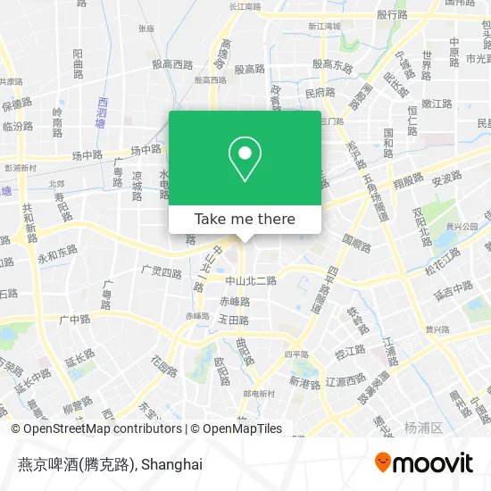 燕京啤酒(腾克路) map