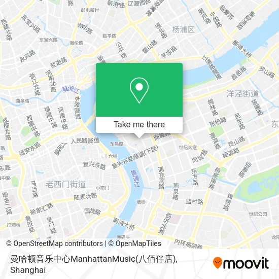 曼哈顿音乐中心ManhattanMusic(八佰伴店) map